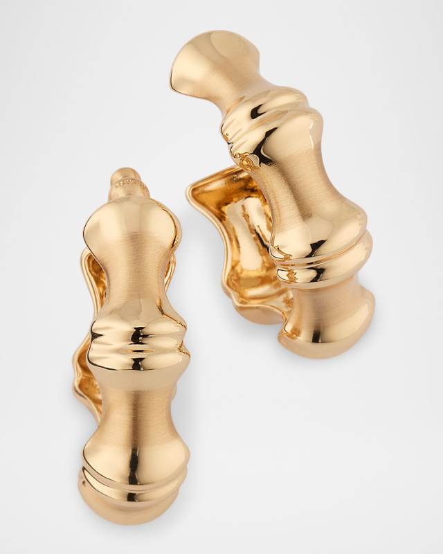 Bambu Hoop Earrings